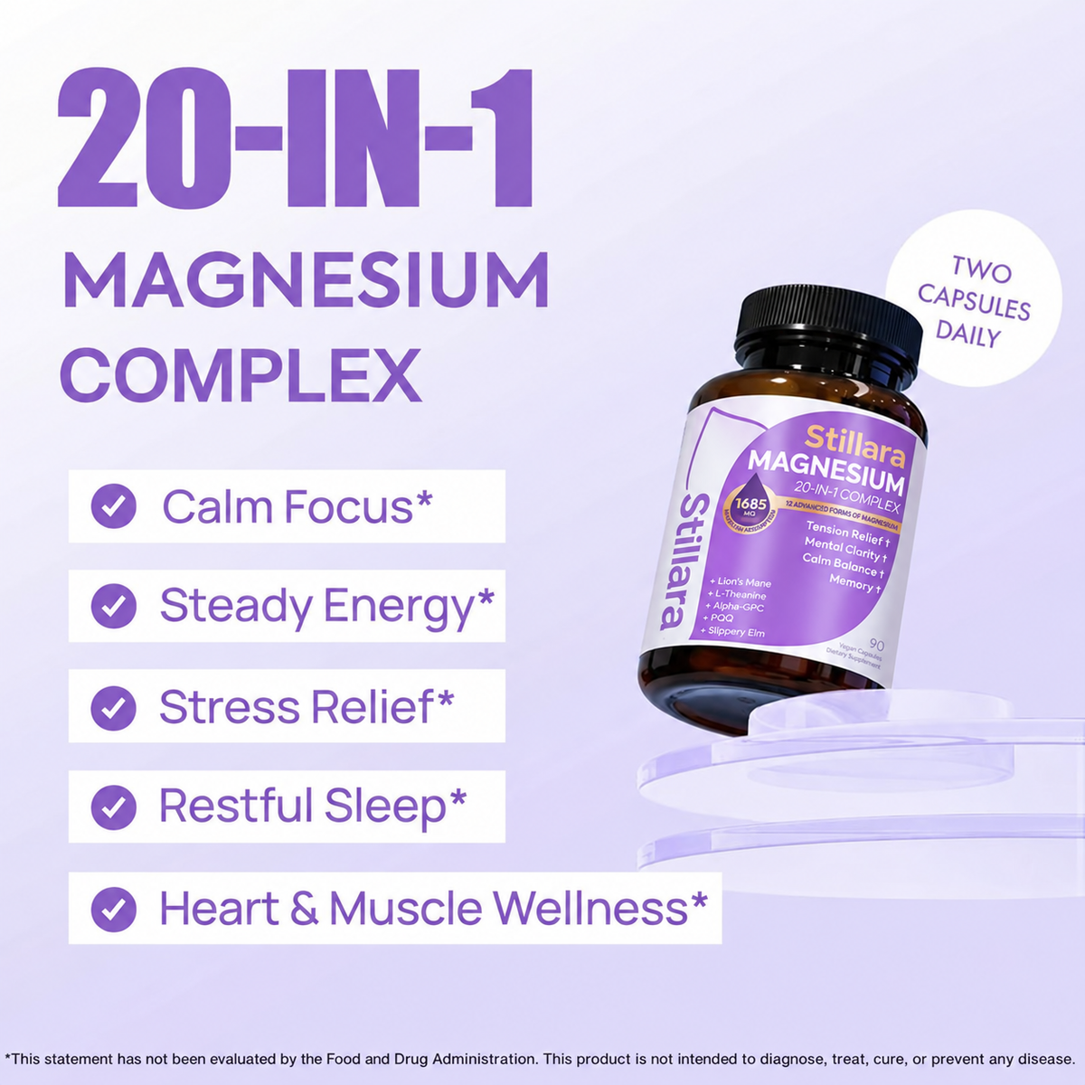 Stillara Magnesium 20-in-1 Complex